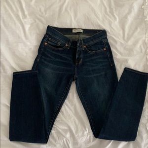 Madewell skinny skinny jeans